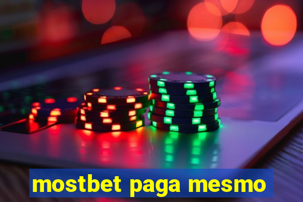 mostbet paga mesmo